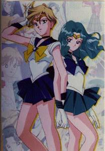 Sailor Uranus and Neptune